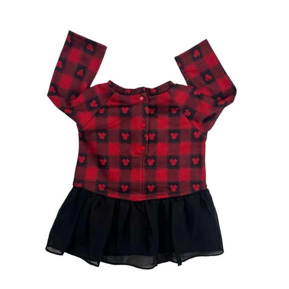 Pippa & Julie Mickey Mouse Top & Faux-Leather Leggings Set Size 24M - Picture 3 of 11